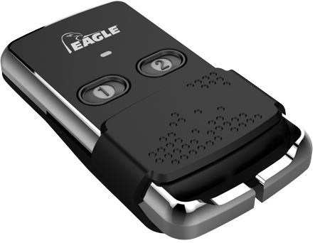 2 Button Keychain Transmitter